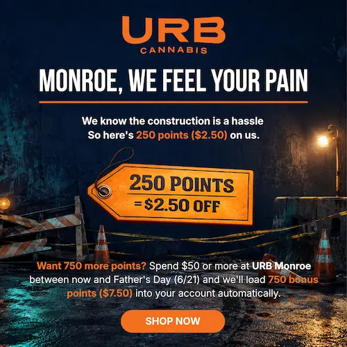 URB Monroe construction announcement