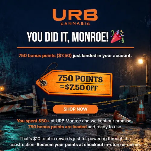 URB Monroe construction confirmation