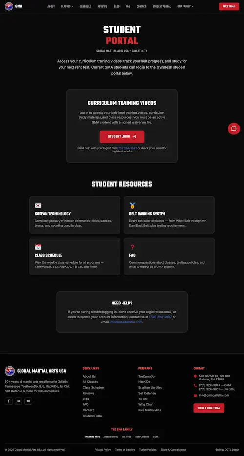 Student portal